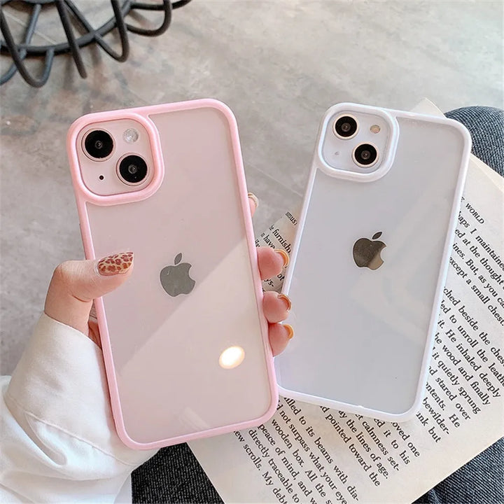 Candy Shockproof Silicone Bumper Case For iPhone